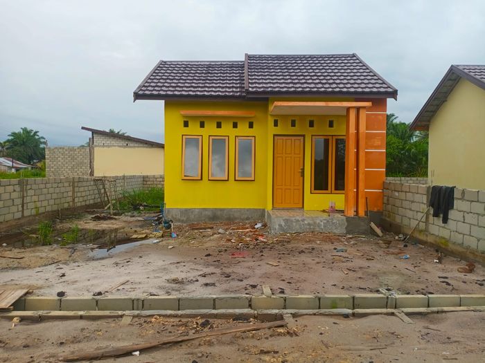 foto tampak rumah tipe 36 perumahan PESONA PASIR PANJANG