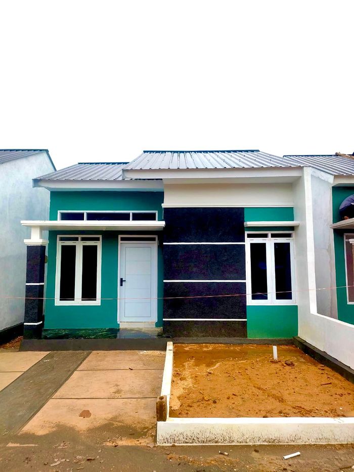 foto tampak rumah tipe PERMANEN perumahan PERUMAHAN HARMONY REGENCY