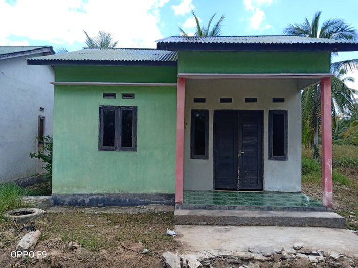 foto tampak rumah tipe 36 perumahan Delysa Permai 3