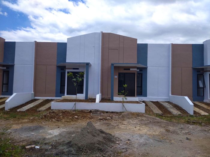 foto tampak rumah tipe Subsidi perumahan Bale Arsa Bogor