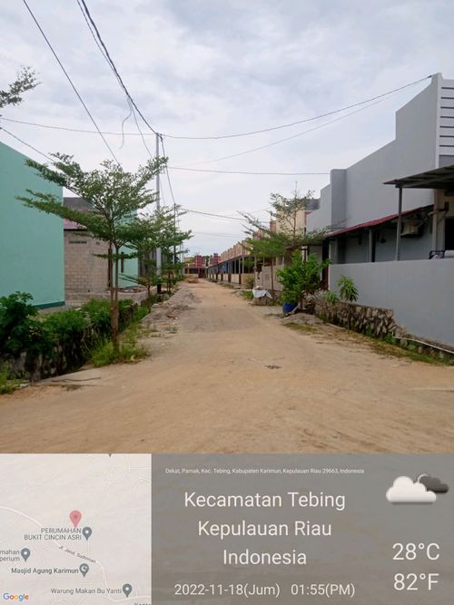 foto posisi tengah perumahan BUKIT CINCIN ASRI 2