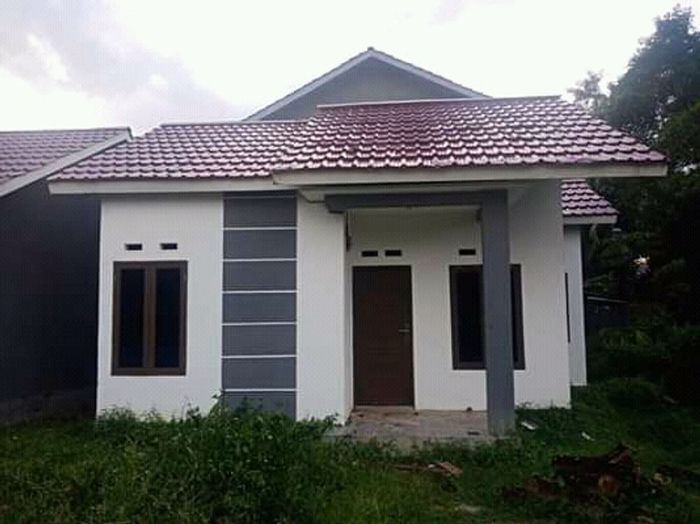 foto tampak rumah tipe 36 perumahan VILLA BUKIT HIJAU