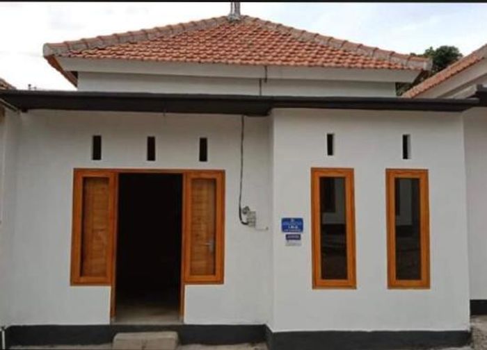 foto tampak rumah tipe 36/71 perumahan Puri Agung Permata