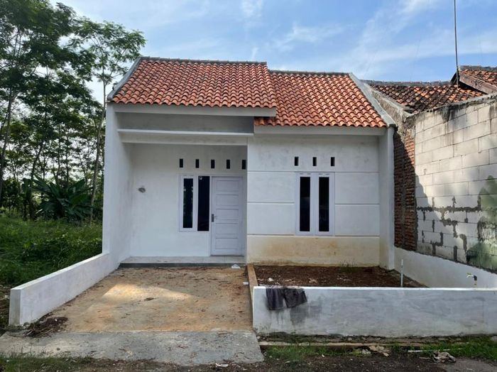 foto tampak rumah tipe 28,5 perumahan SAPUTRA RAYA 3