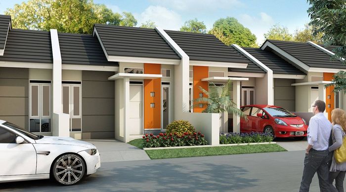 foto tampak rumah tipe SUBSIDI perumahan GRAND BATARA KARANG