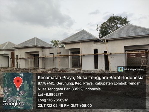 foto posisi tengah perumahan GRAHA PALEM RAJA