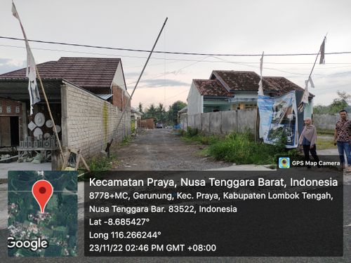 foto gerbang perumahan GRAHA PALEM RAJA