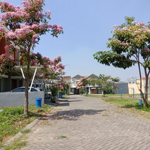 foto posisi tengah perumahan Pepiland Residence