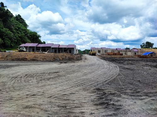 foto posisi tengah perumahan Grha Mandiri 4