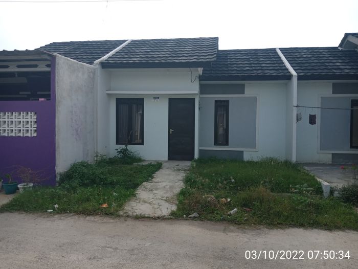 foto tampak rumah tipe 27/60 perumahan CIPTA KARYA RESIDENCE 2