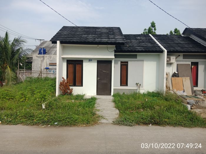foto tampak rumah tipe 27/66 perumahan CIPTA KARYA RESIDENCE 2