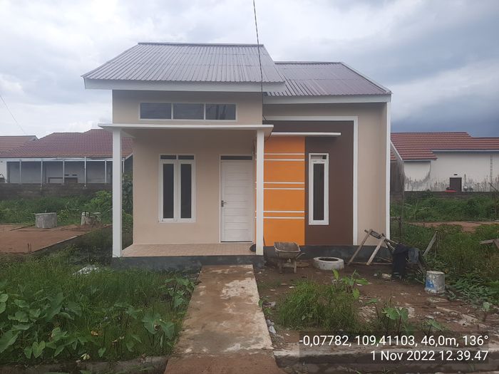 foto tampak rumah tipe 36 perumahan Fajar Asri 4 Lanjutan