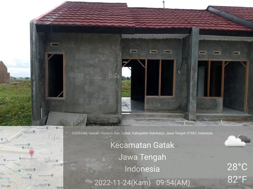 foto contoh rumah perumahan Graha Asri Trosemi