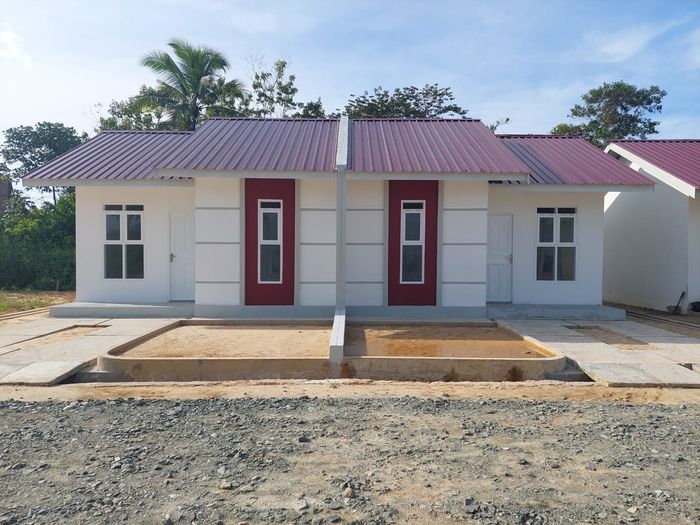 foto tampak rumah tipe 36/87 perumahan Griya Cahaya Masannang-1