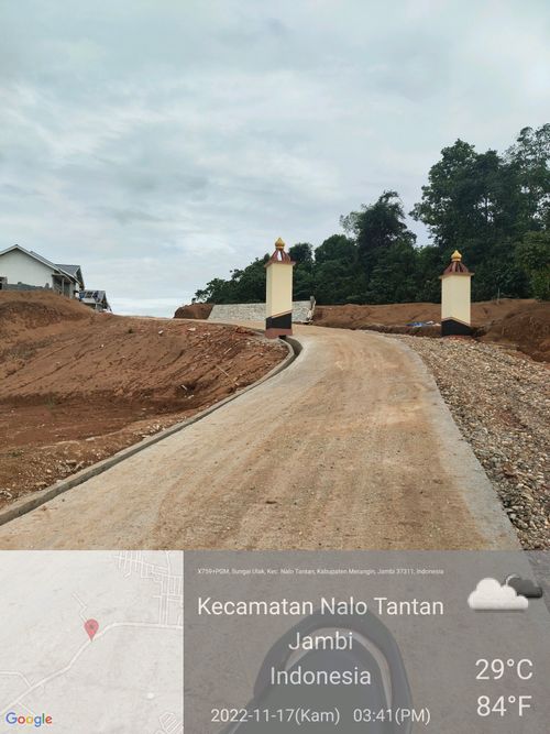 foto gerbang perumahan Arrafi Permai