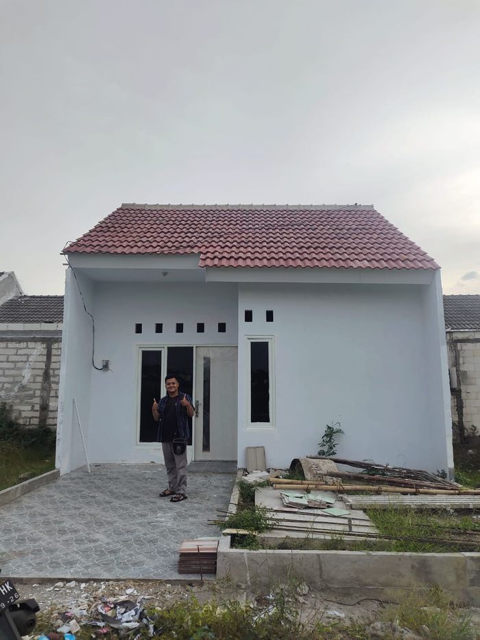 foto tampak rumah tipe Argobromo Subsidi perumahan Griya Perdana Asri