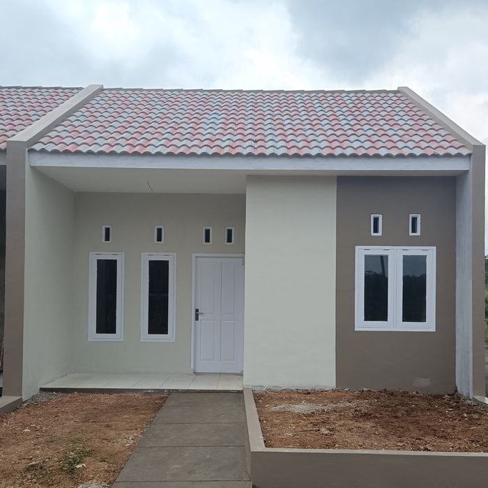 foto tampak rumah tipe 32 / 60 perumahan Cikago Residence 1