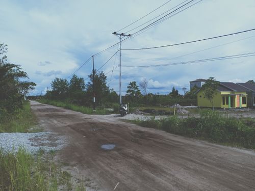 foto gerbang perumahan King Land V Blok N