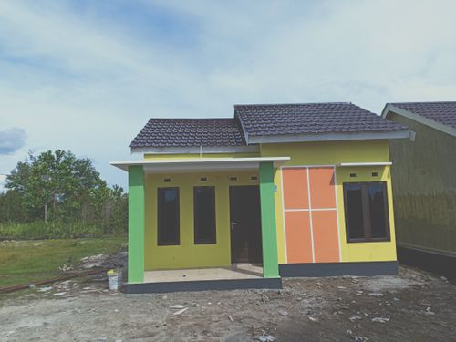 foto contoh rumah perumahan King Land V Blok N
