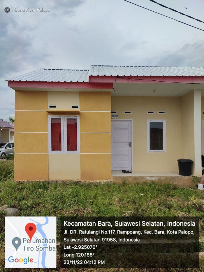 foto tampak rumah tipe 36 perumahan PERUMAHAN MUTIARA RESIDENT