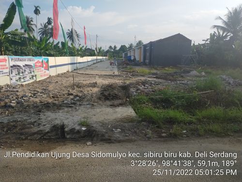 foto gerbang perumahan PESONA LARAS TAHAP III