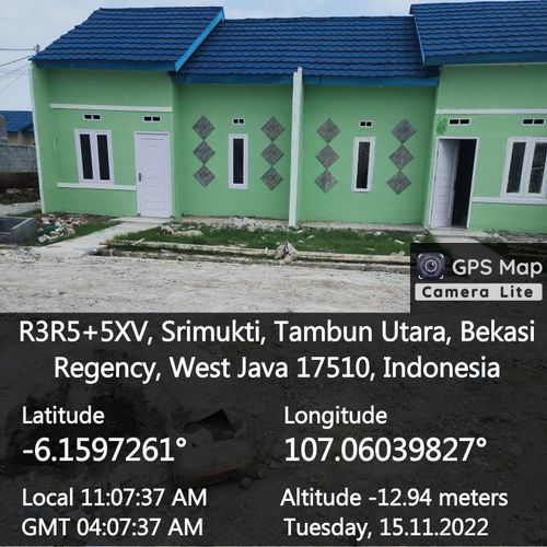 foto posisi tengah perumahan Srimukti Prime House 2