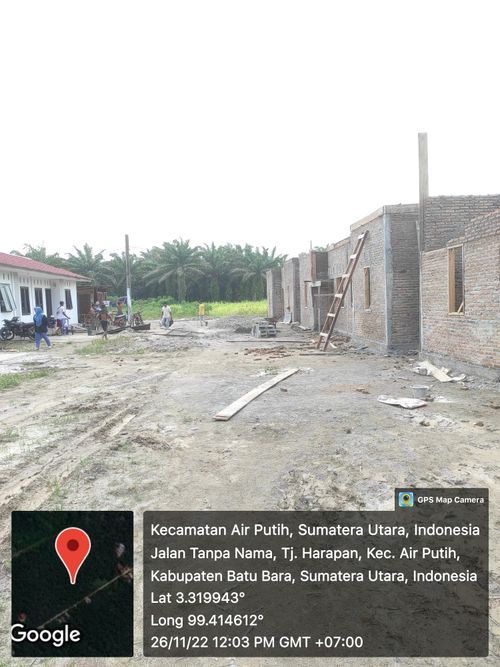 foto posisi tengah perumahan GRIYA TKBM KUALA TANJUNG