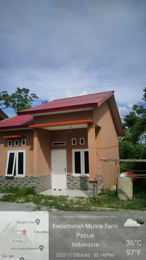 foto contoh rumah perumahan TRI ULI LAND DURIAN