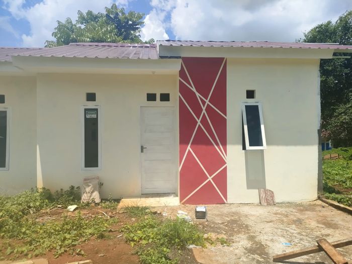 foto tampak rumah tipe 36 perumahan Puri Grandmas