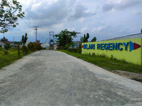 foto gerbang perumahan KLARI REGENCY 2