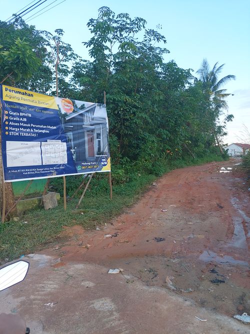 foto gerbang perumahan PERUMAHAN AGUNG PERMATA BINTAN