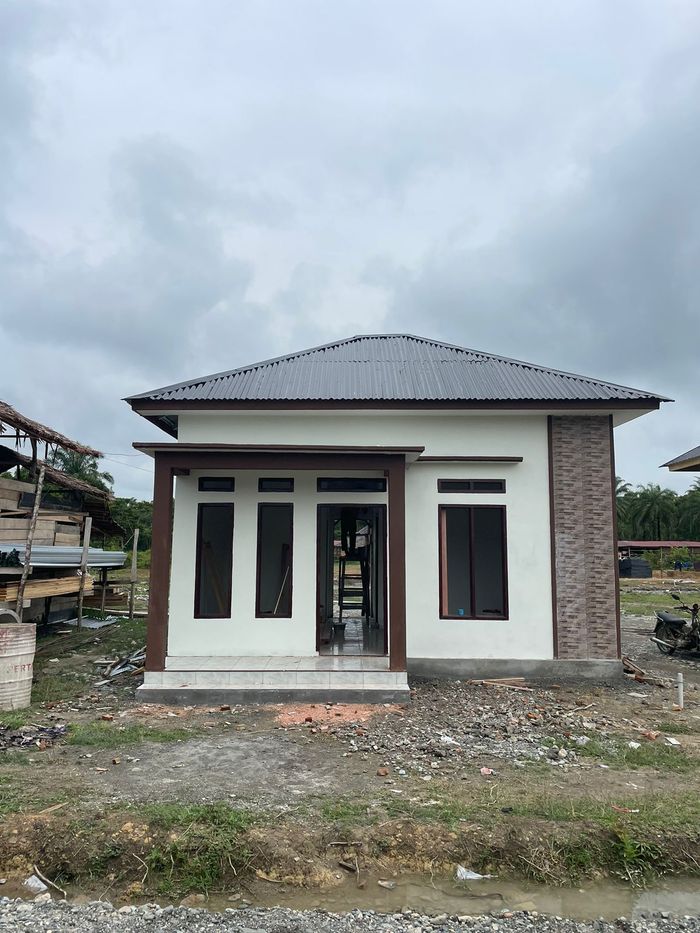 foto tampak rumah tipe 36 perumahan GRIYA FAHMI RIZKI II