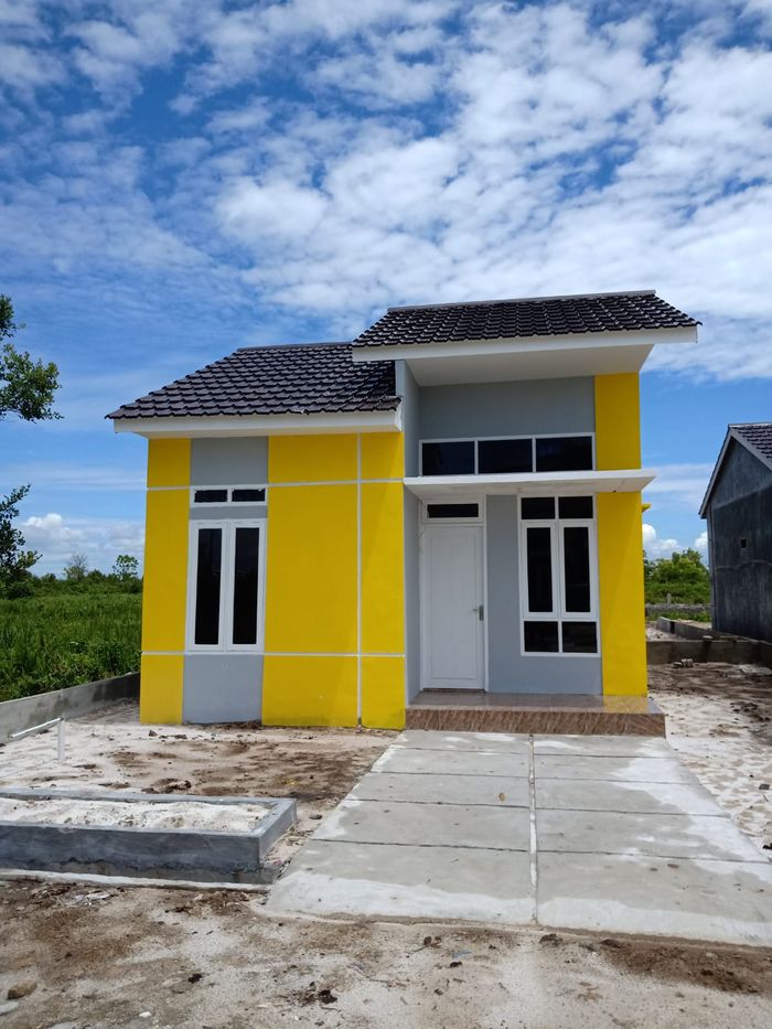 foto tampak rumah tipe 36 KOMERSIL perumahan NEW GRAHA PRAMUKA RESIDENCE TAHAP 6