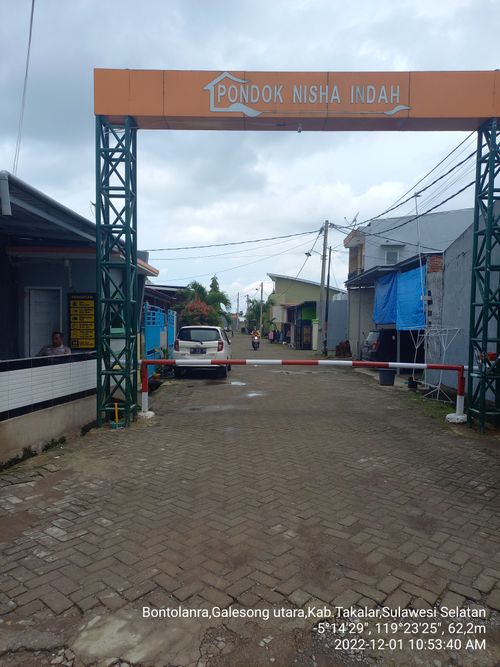 foto gerbang perumahan PONDOK NISHA INDAH TAHAP V