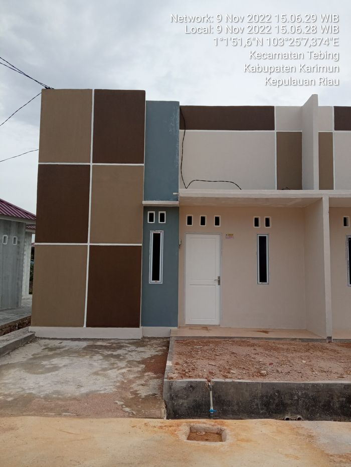foto tampak rumah tipe subsidi perumahan BUKIT CAROK INDAH II