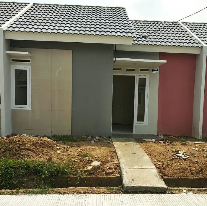 foto tampak rumah tipe 30/60 perumahan Perumahan Flamboyan Garden 3