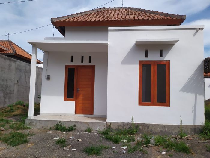 foto tampak rumah tipe 30/70 perumahan CEMPAKA MAS SEJAHTERA