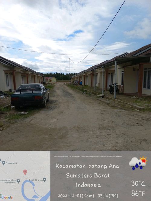 foto posisi tengah perumahan ADENA RAYA KETAPING 2