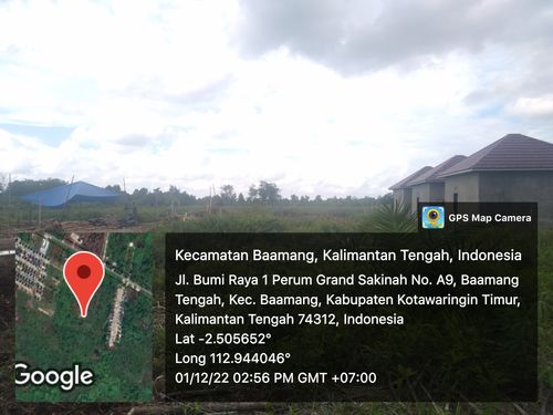 foto posisi tengah perumahan CHALIN INDAH PERMAI VIII