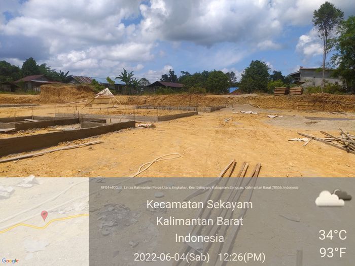 foto tampak rumah tipe 36 perumahan HOMERIYADI RESIDENCE 7