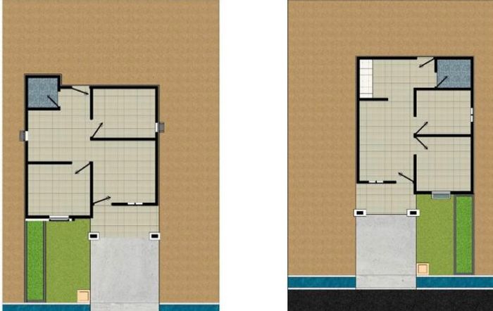foto denah rumah tipe 36 perumahan CHALIN INDAH PERMAI VIII