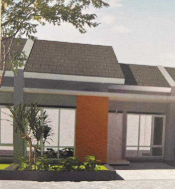 foto tampak rumah tipe KAHISA perumahan KAHISA REGENCY 2