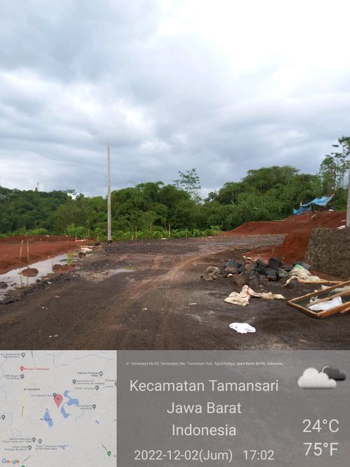 foto posisi tengah perumahan Kota Impian Tamansari