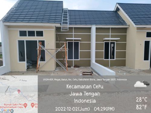 foto contoh rumah perumahan Mega Permay
