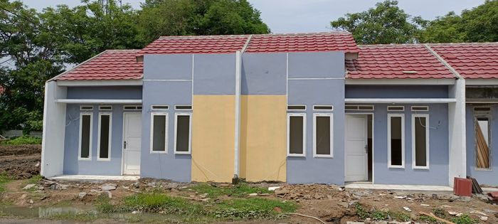foto tampak rumah tipe 30/60 perumahan GREEN PERMATA TAHAP 2