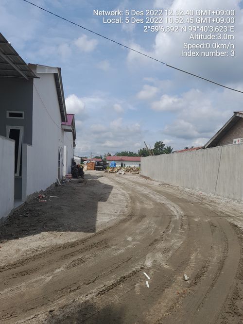 foto posisi tengah perumahan WAHYU ASRI 33 TAHAP 1