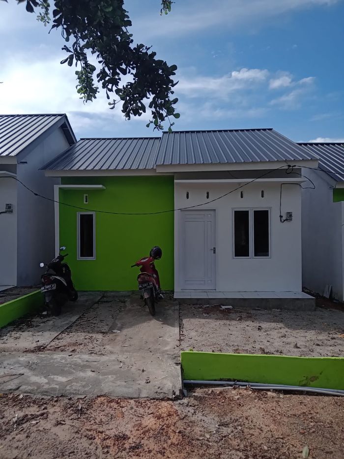 foto tampak rumah tipe 36 (6.5x13) perumahan GREEN HILL RESIDENCE 3