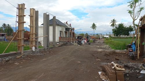 foto gerbang perumahan Meta Pesona