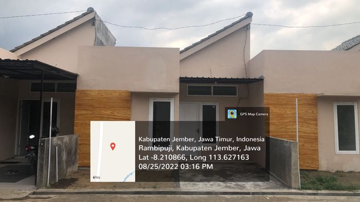 foto tampak rumah tipe 36 perumahan GRAND MUTIARA LAND