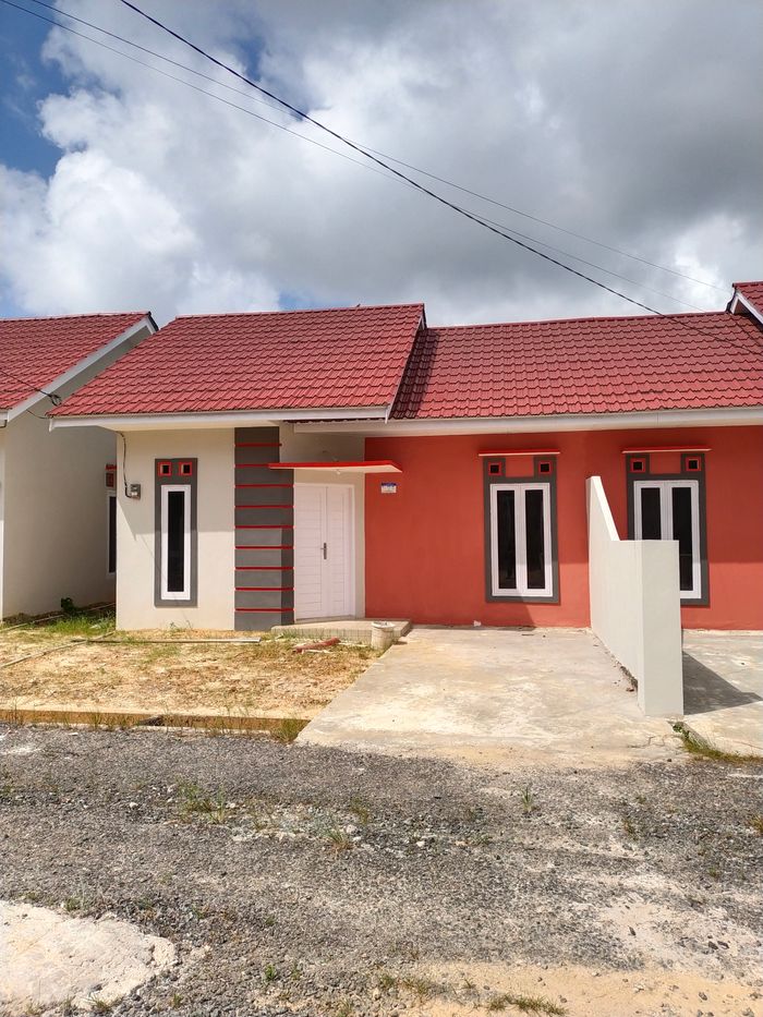 foto tampak rumah tipe 45 perumahan PESONA ALAM PERMAI TAHAP 3